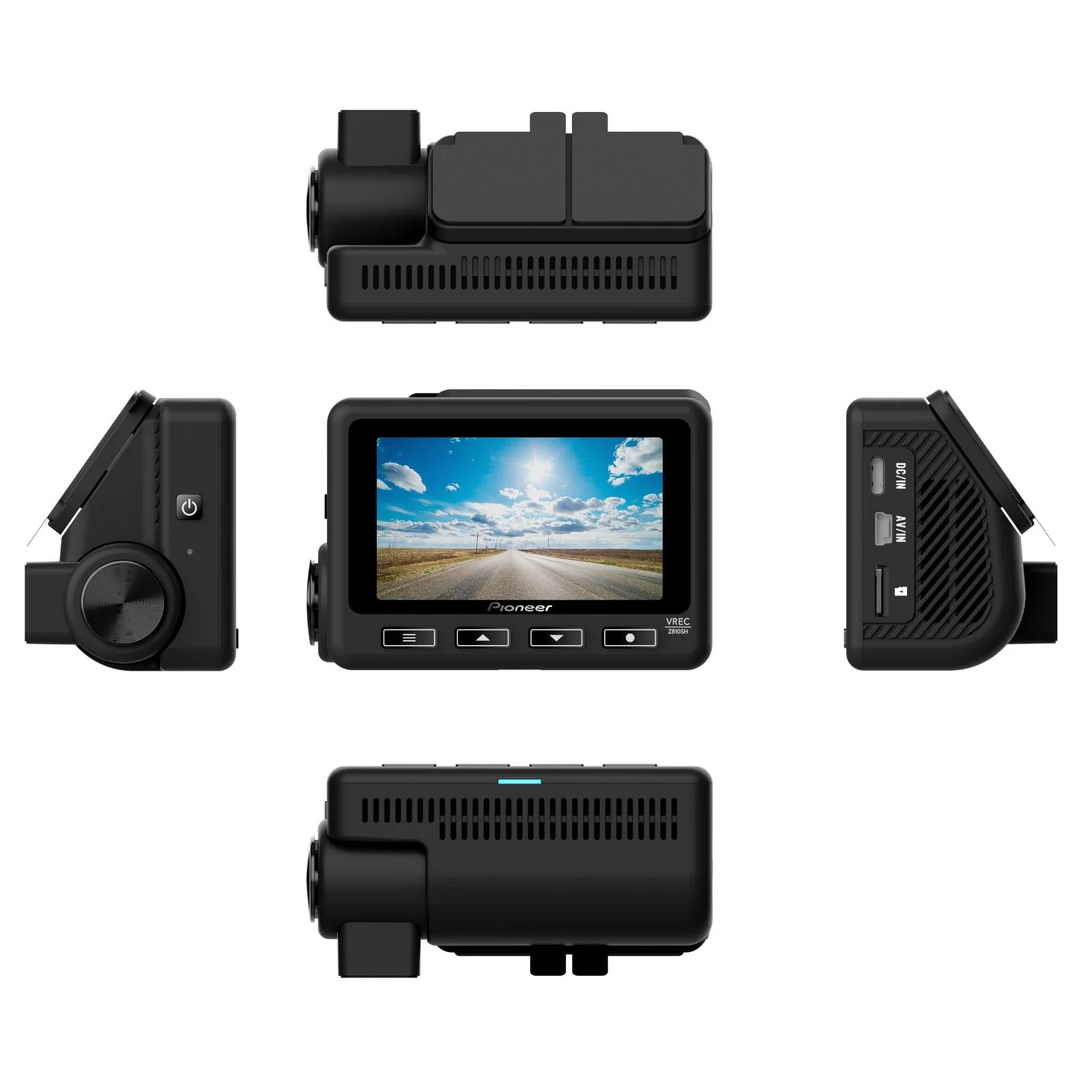Pioneer VREC-Z810SH Dash Cam Front Camera 4K Starvis WiFi GPS 3 Inch LCD Screen - Image 3