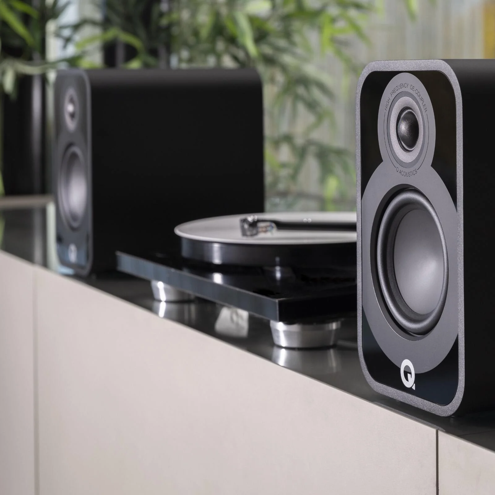 Q Acoustics 5020 Bookshelf Speakers Stand Mount 5000 Series Satin Black QA5022 - Image 6