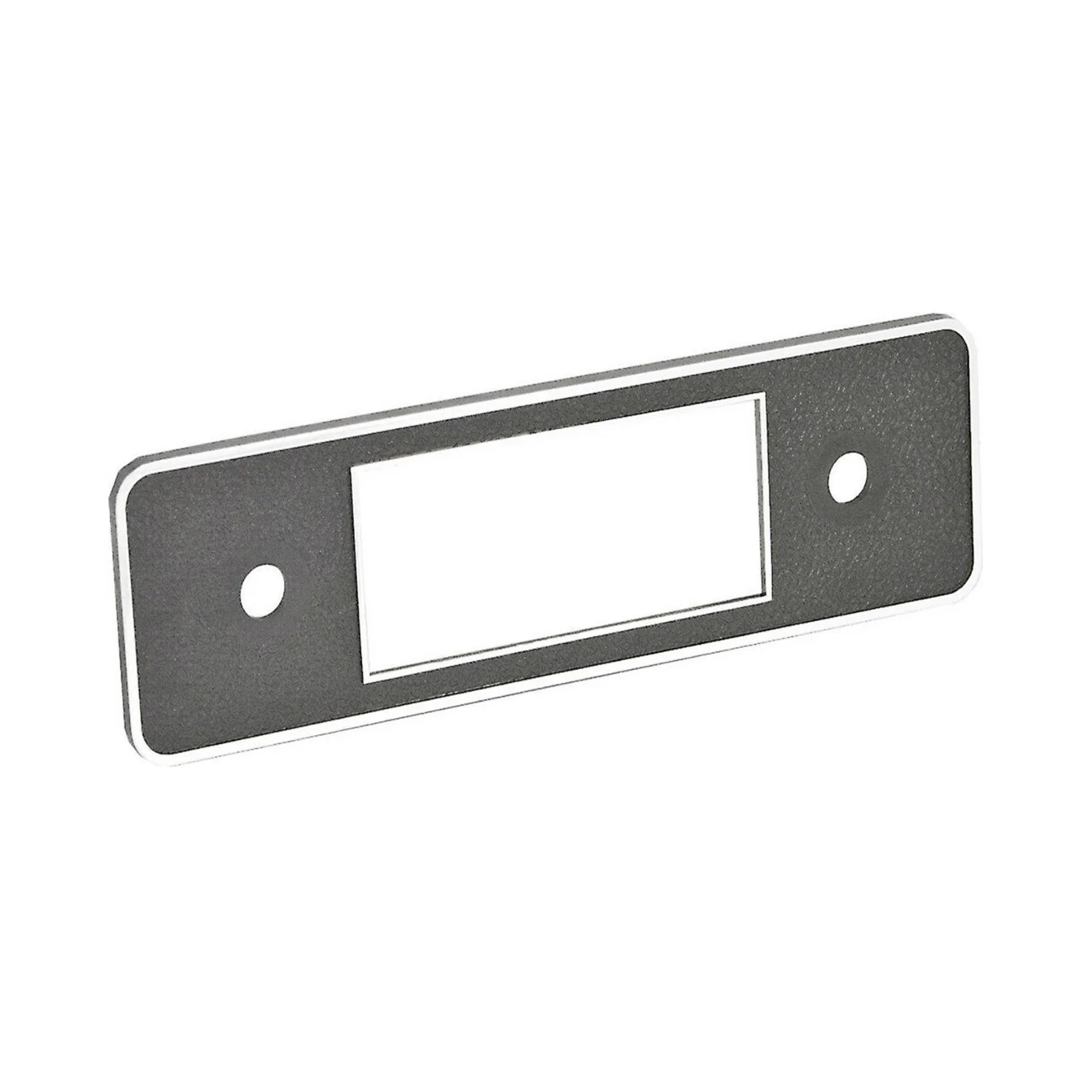 RetroSound Faceplate Black and Chrome with Metal Brackets 502-292 for RetroRadio - Image 3