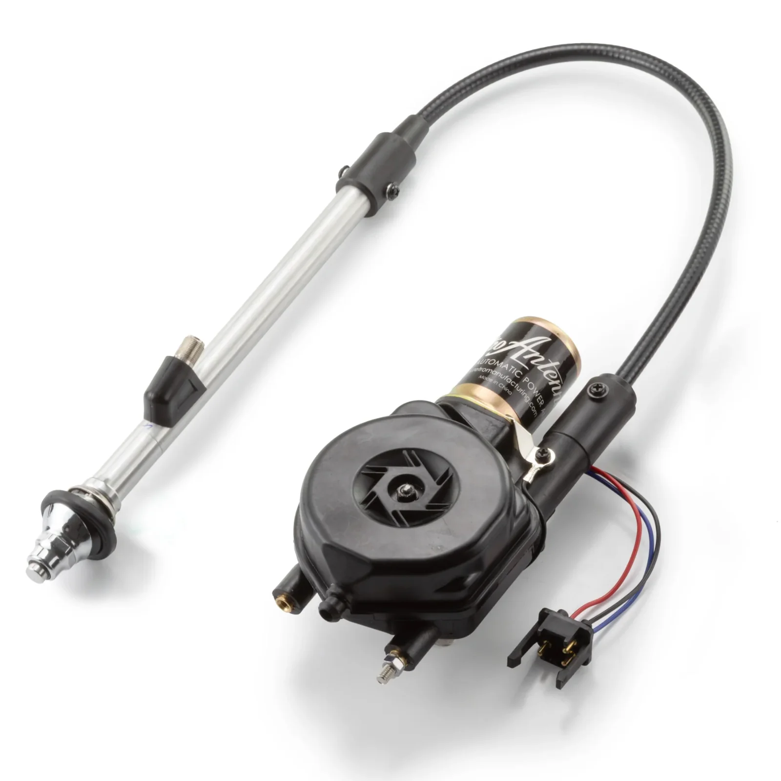 RetroSound PA04 Fully Automatic Electric Power Antenna Aerial and Mounting Heads