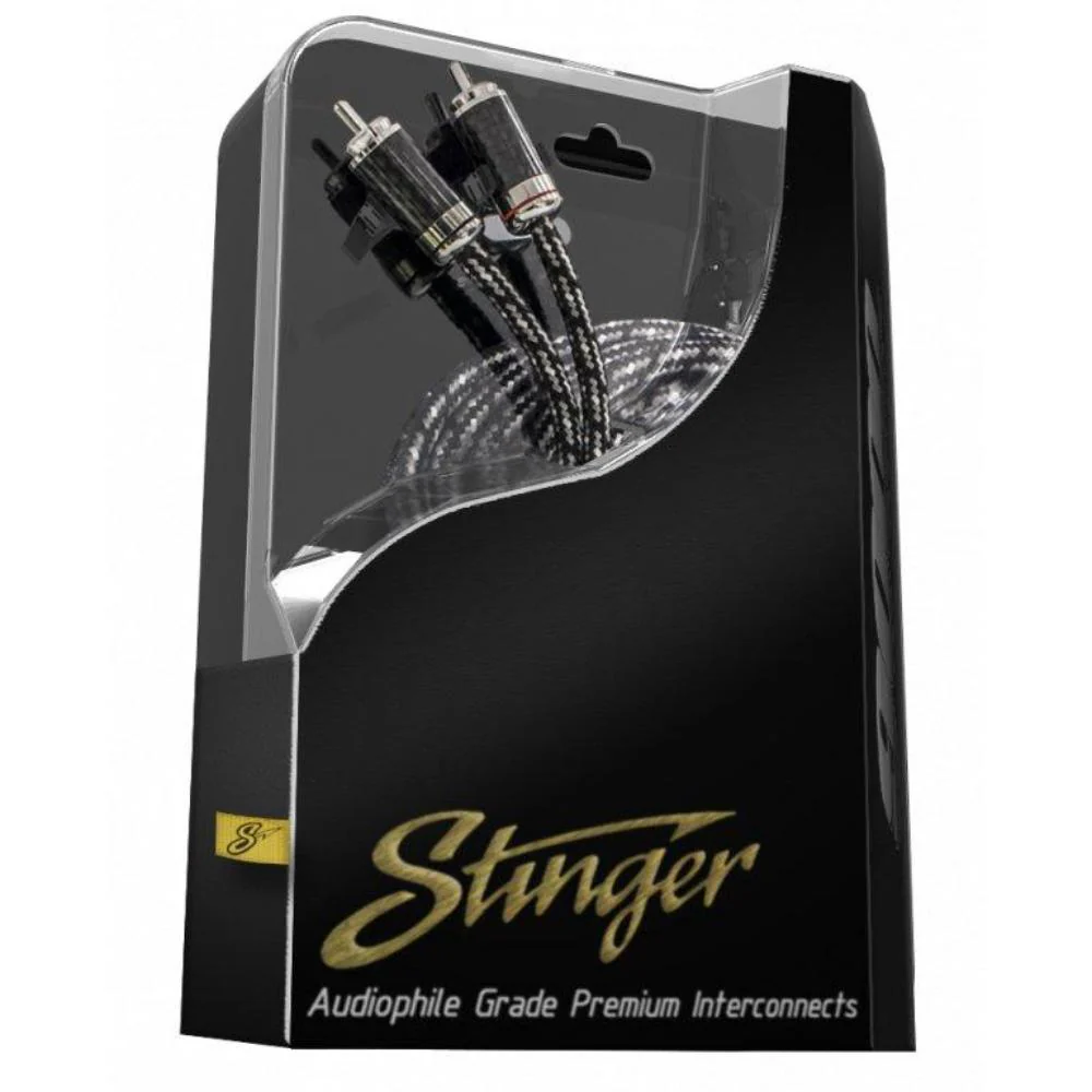 Stinger SI9217 9000 Series 2 Channel Premium RCA Interconnect Amp Cable 5.2m - Image 4