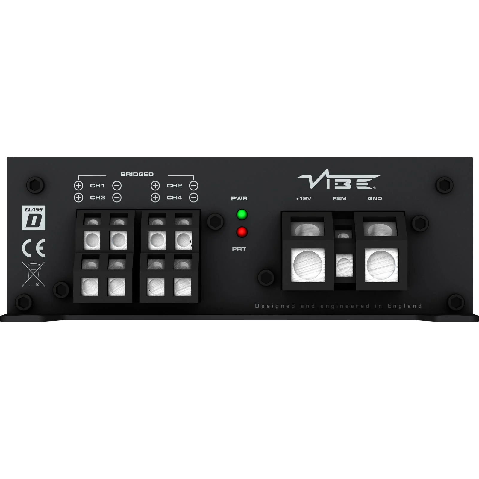 Vibe Powerbox 80.4M Amp Compact Micro Class D 4 Channel Car Stereo Amplifier - Image 3