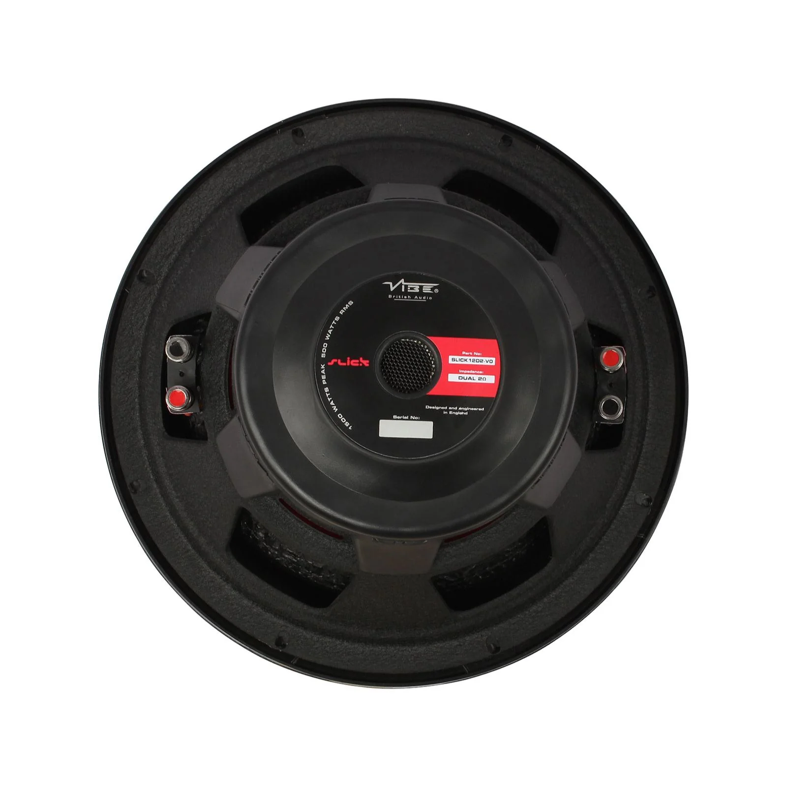 Vibe Subwoofer 12 Inch Powerful Car Bass Sub 500w RMS Dual 2 ohms SLICK12D2-V3 - Image 5
