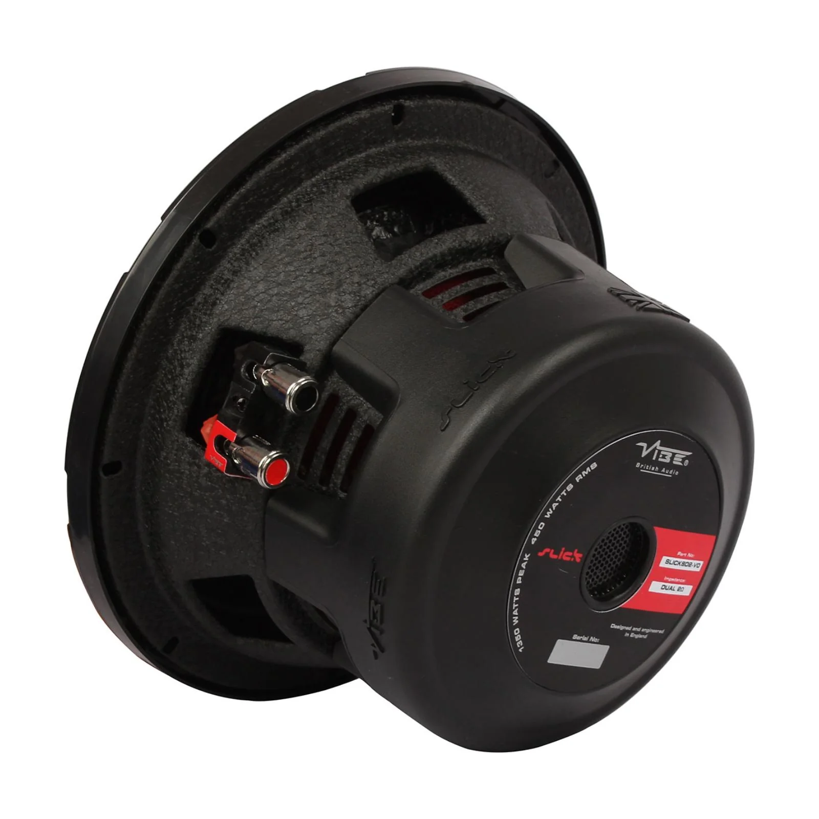 Vibe Subwoofer 8 Inch Powerful Car Bass Sub 450w RMS Dual 2 ohms SLICK8D2-V3 - Image 3