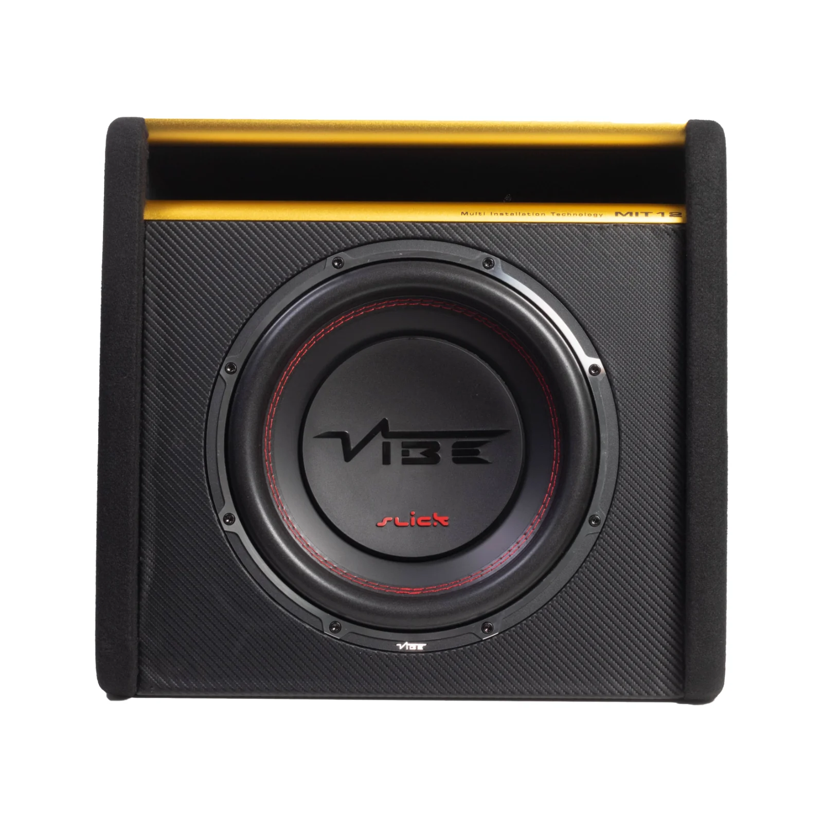 Vibe Subwoofer Enclosure Slick MIT 12 Inch Passive Car Sub Bass Box 500w RMS - Image 2
