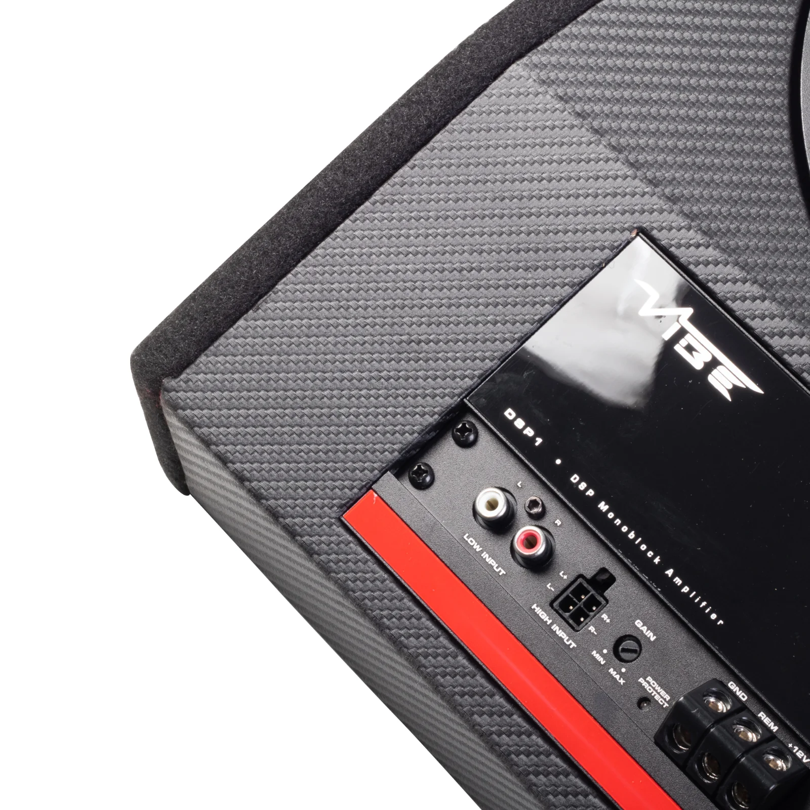 Vibe Underseat Subwoofer 10 Inch Active Sealed Slim Car Sub Enclosure 300w RMS - Image 5