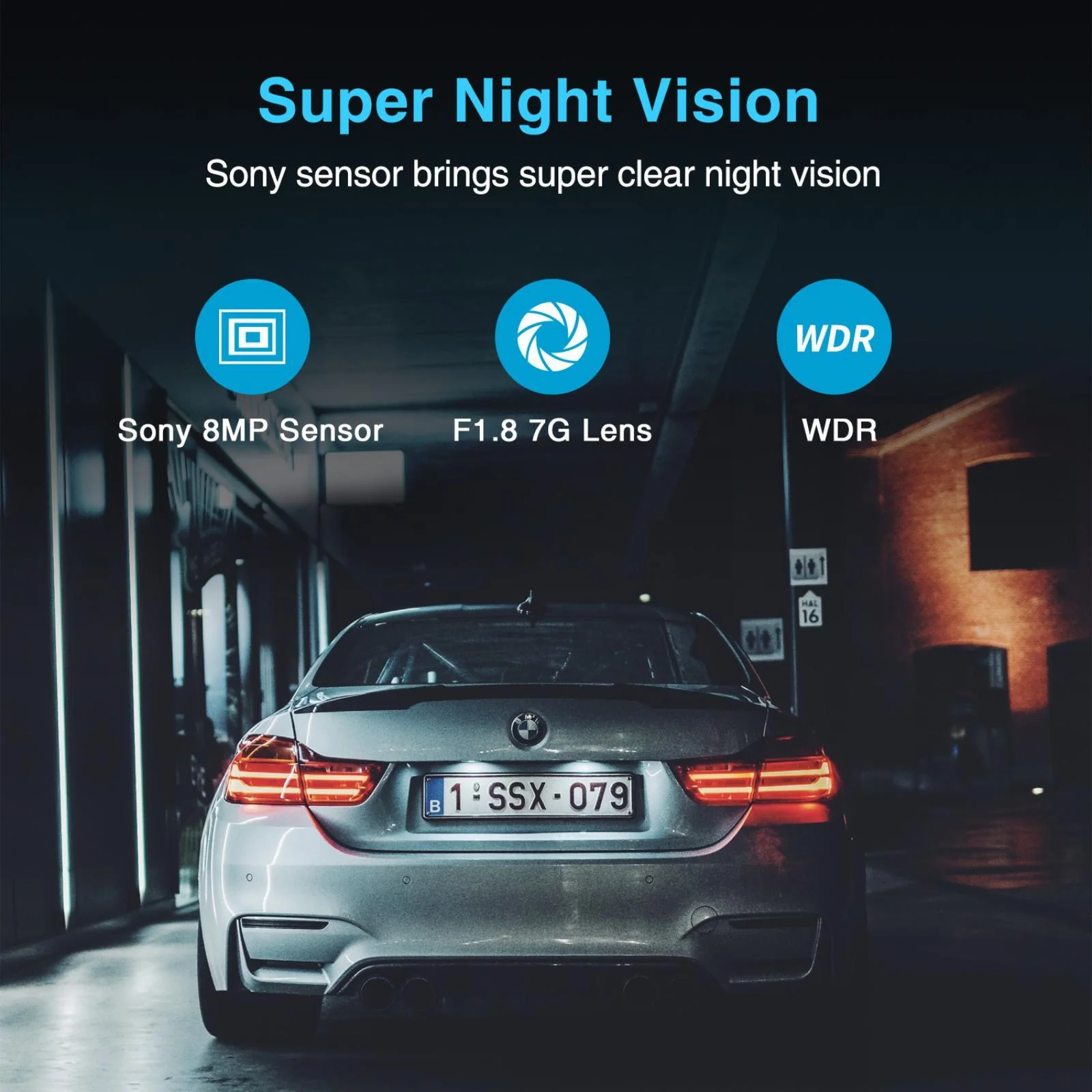 Viofo A129 PRO Duo Dash Cam Front 2 Channel Ultra HD 4K 8MP WIFI GPS Dash Camera - Image 8