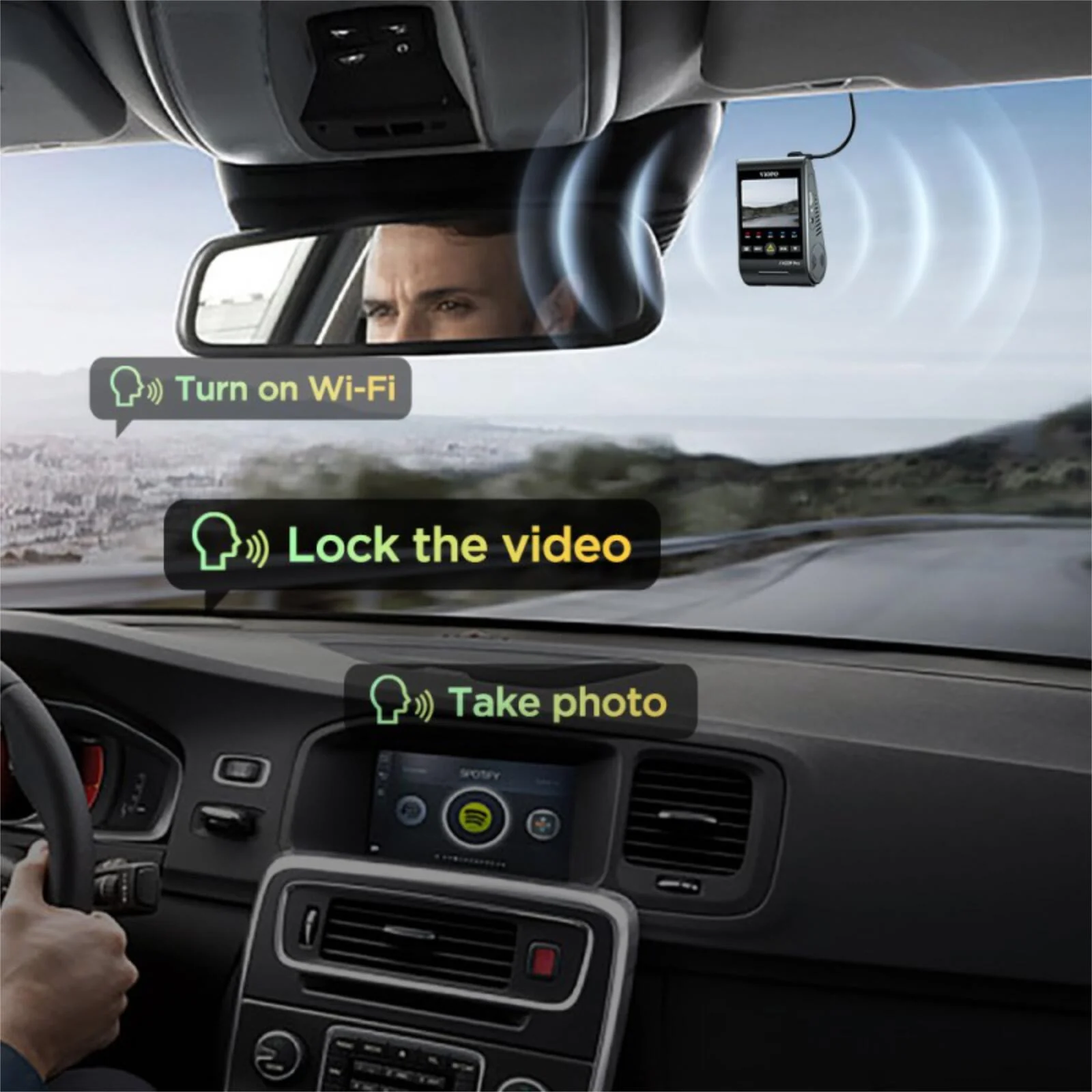 Viofo A229 Pro 1CH Dash Cam 4K Super Night Vision Starvis 2 GPS WIFI HDR Camera - Image 5