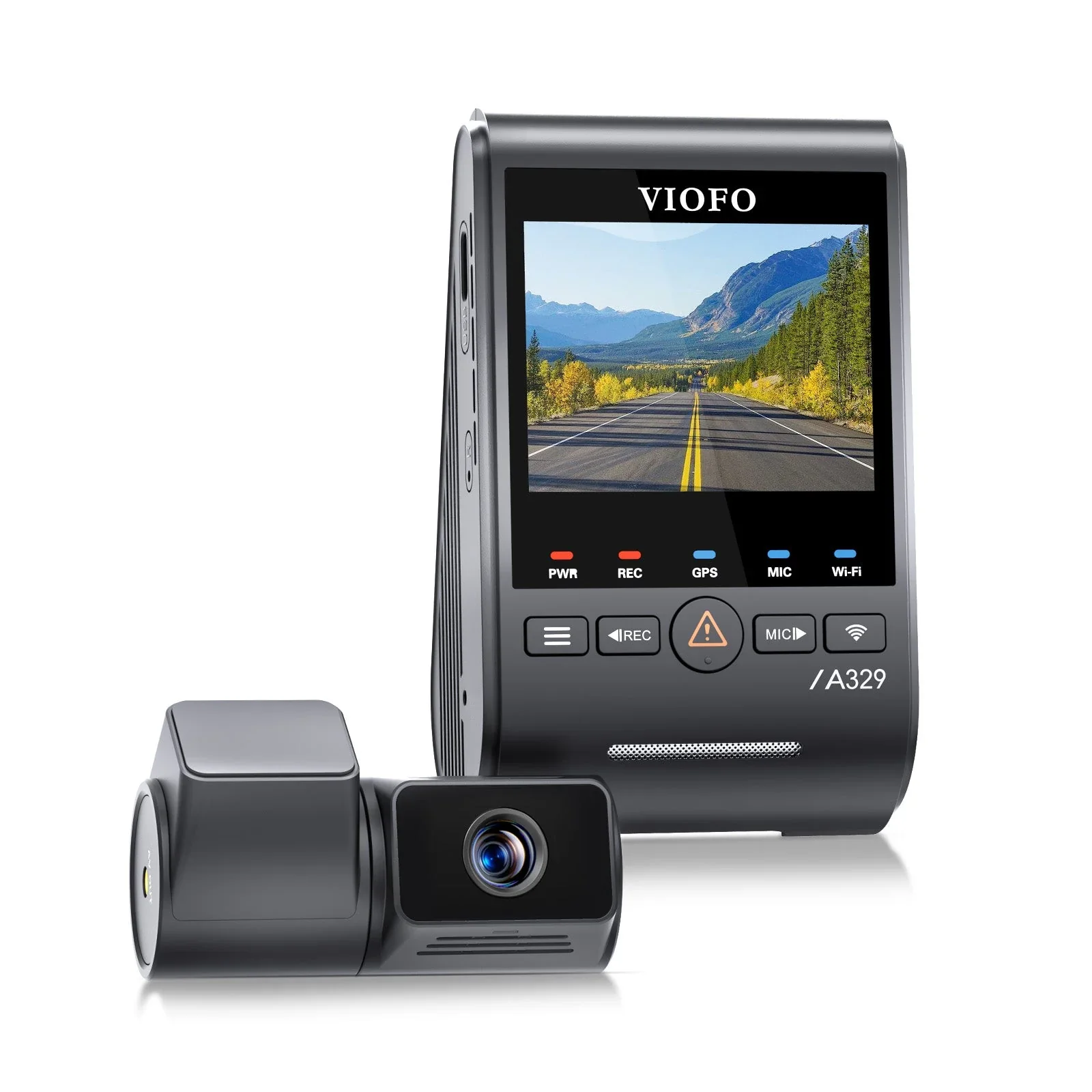 Viofo A329T 2CH Dash Cam 4K Front 2K Telephoto Starvis 2 HDR GPS WIFI Camera - Image 3
