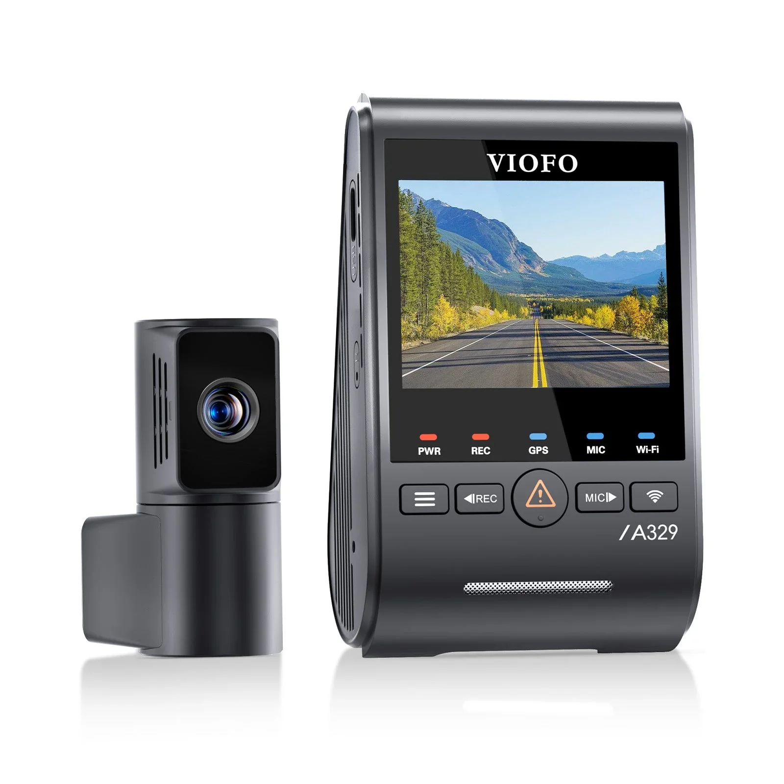 Viofo A329T 2CH Dash Cam 4K Front 2K Telephoto Starvis 2 HDR GPS WIFI Camera - Image 4
