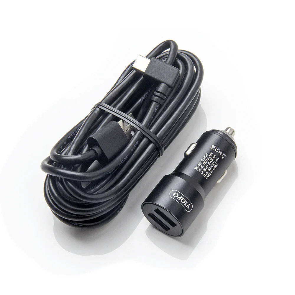 Viofo D5000 Dual USB A Cigarette Car Charger for A229 Series A119 Mini Dash Cam - Image 5