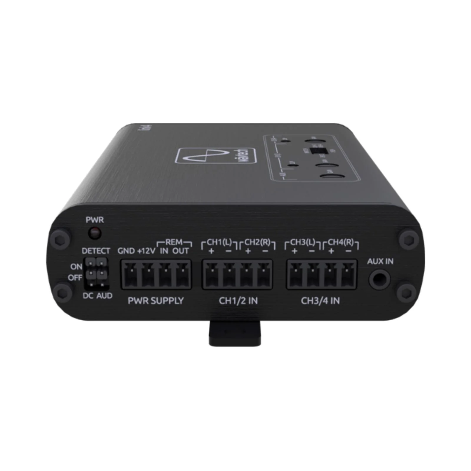 Wavtech Link4 4 Channel LOC Line Output Converter Aux In Signal Summing & Remote - Image 2