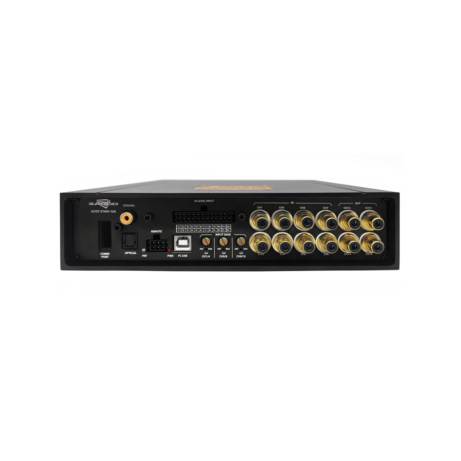 Zapco ADSP-Z16 IV-12A Integrated 16 Channel DSP 12 Channel Class D Amplifier - Image 2